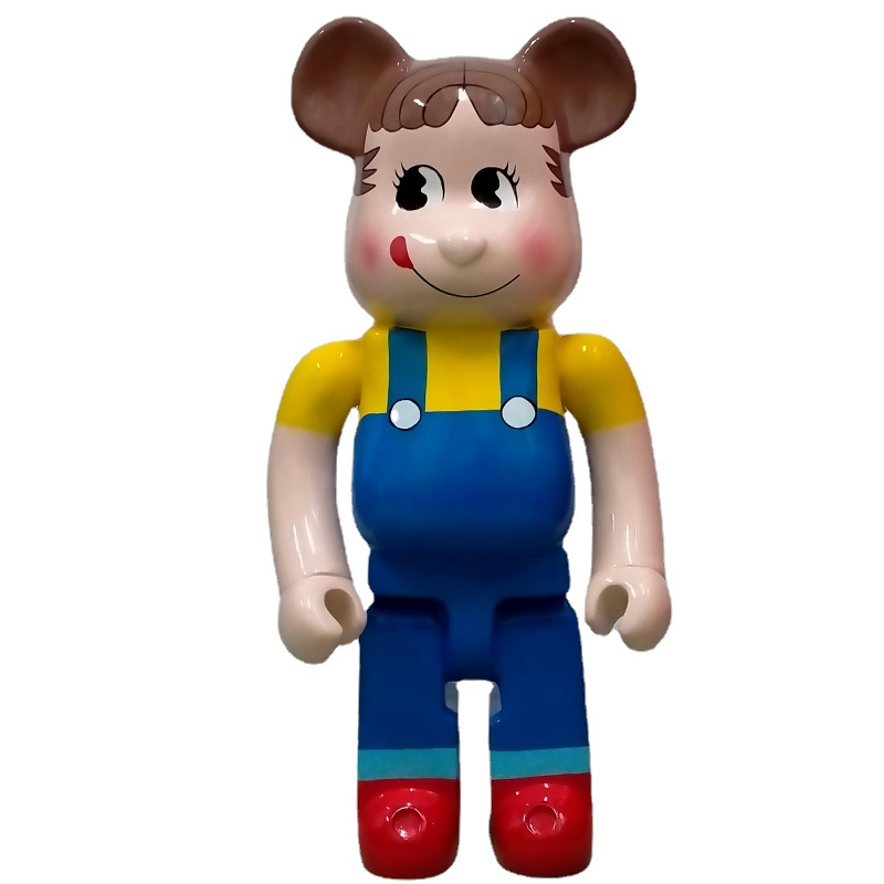 Статуэтка Bearbrick Peko-Chan Синий Желтый Красный Коричневый Статуэтка Bearbrick Peko-Chan Синий Желтый Красный Коричневый в Тюмени | Loft Concept