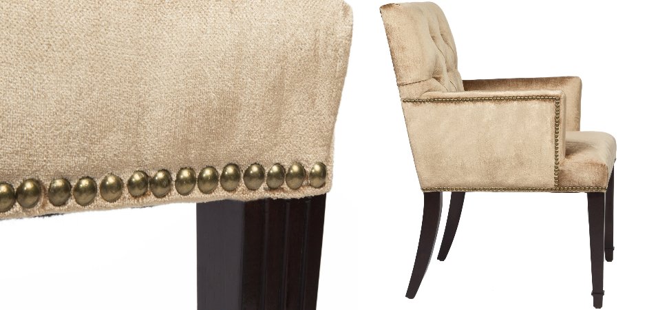Стул с подлокотниками Parisian Chic Beige Стул с подлокотниками Parisian Chic Beige - Loft-Concept в Тюмени