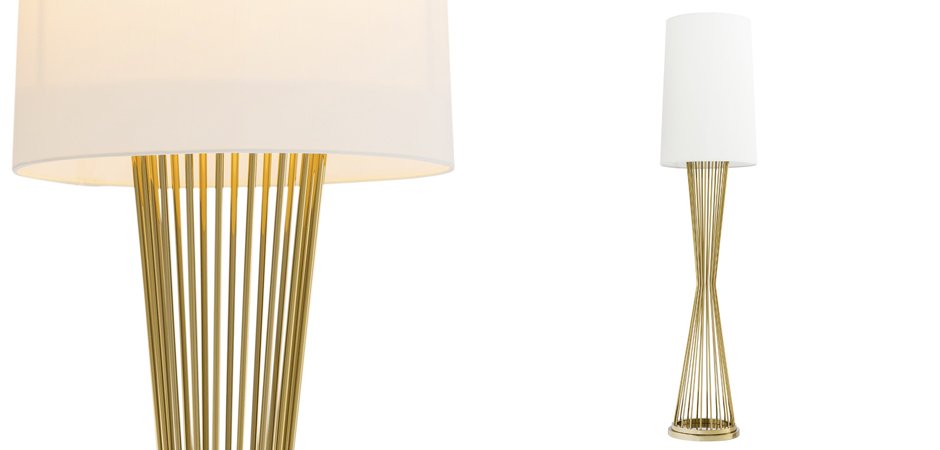 Торшер Eichholtz Floor Lamp Holmes Торшер Eichholtz Floor Lamp Holmes - Loft-Concept в Тюмени