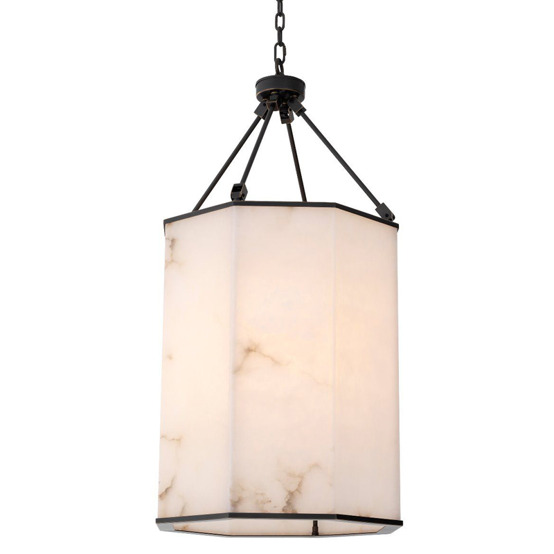 Подвесной светильник Eichholtz Chandelier Victoire L Белый Темная бронза Подвесной светильник Eichholtz Chandelier Victoire L Белый Темная бронза в Тюмени | Loft Concept