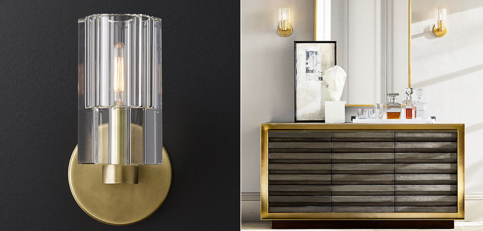 Бра Restoration Hardware Arcachon Single Sconce Бра Restoration Hardware Arcachon Single Sconce - Loft-Concept в Тюмени