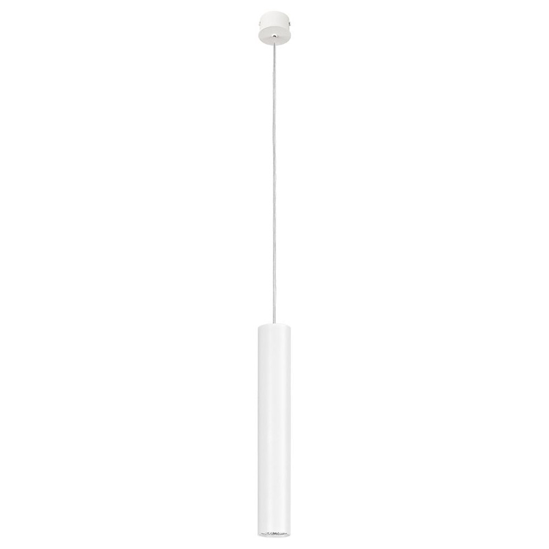 Подвесной светильник Luis Trumpet Tube White Lamp 40 Белый Подвесной светильник Luis Trumpet Tube White Lamp 40 Белый в Тюмени | Loft Concept
