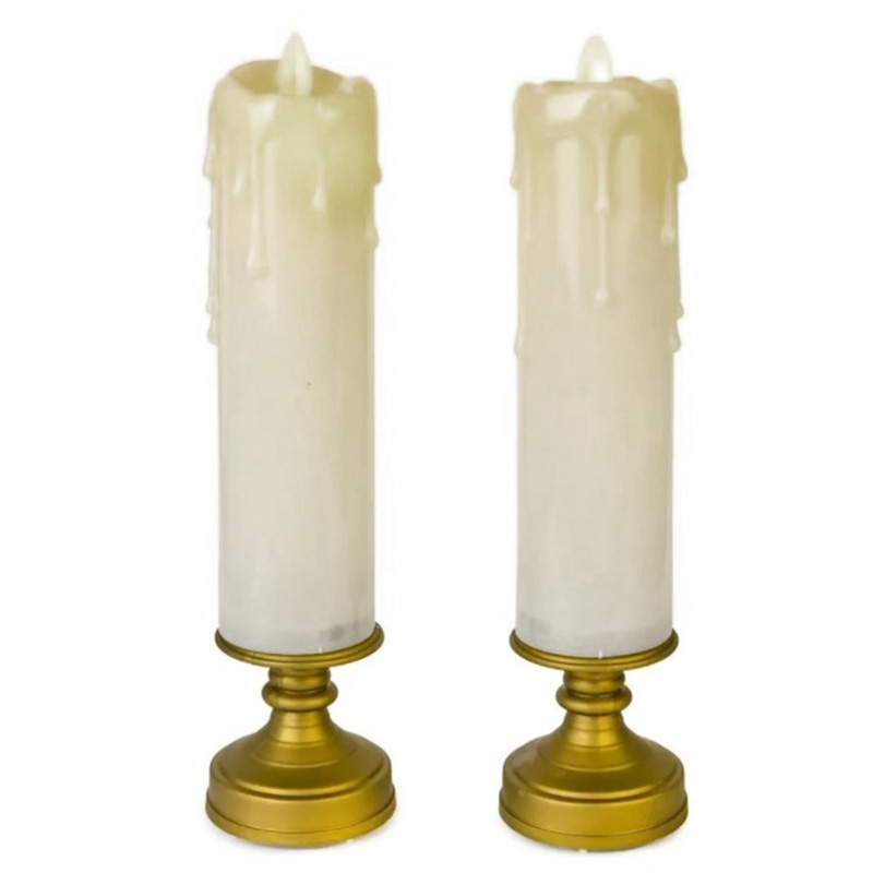 Набор свечей Two LED Candles Латунь Набор свечей Two LED Candles Латунь в Тюмени | Loft Concept