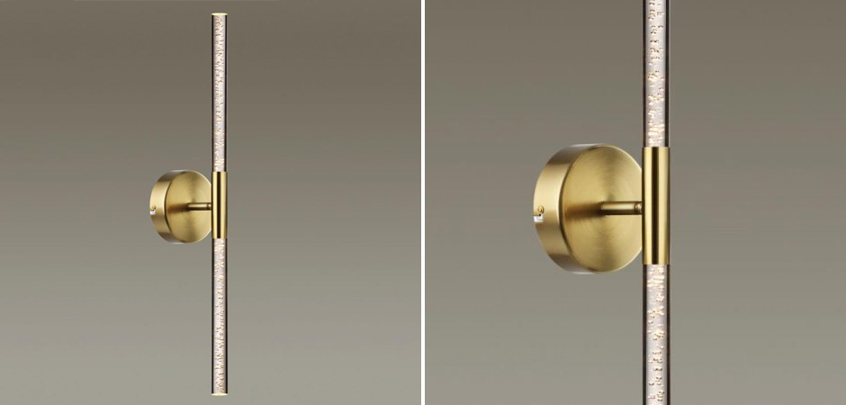 Бра Trumpet tube Two-way Золотое Бра Trumpet tube Two-way Золотое - Loft-Concept в Тюмени
