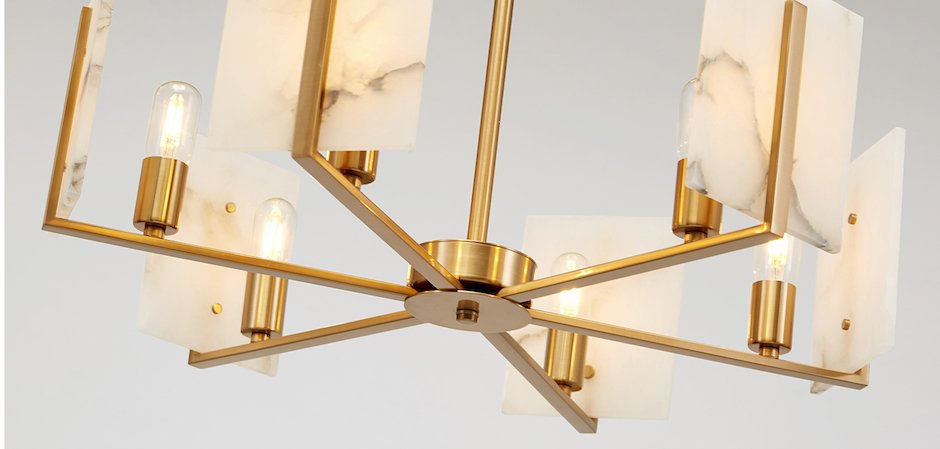 Люстра Marble square Chandelier Люстра Marble square Chandelier - Loft-Concept в Тюмени