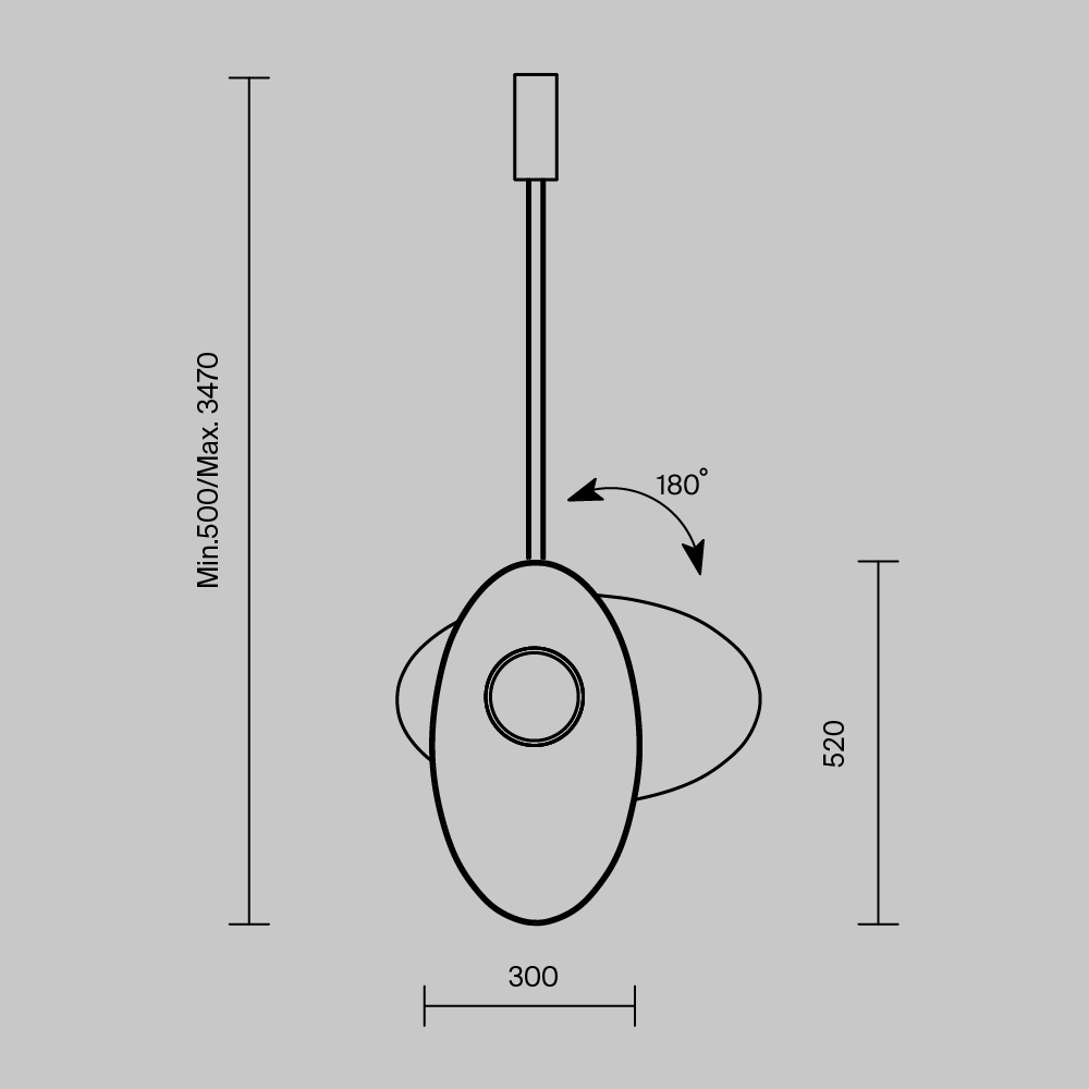 Подвесной светильник Evolution 3000К 9Вт в Тюмени