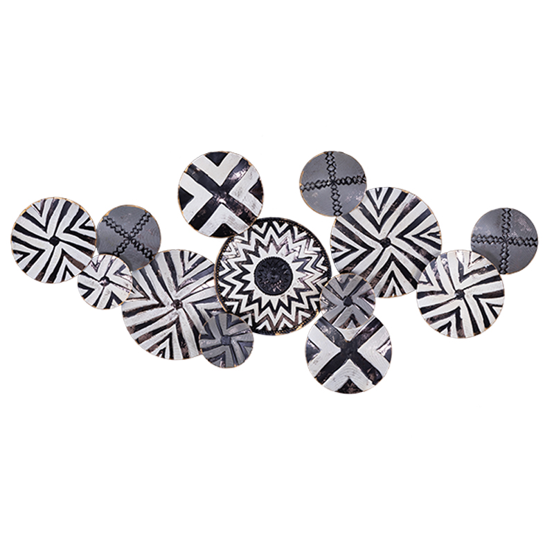 Панно Black and white patterns Черно-белый Панно Black and white patterns Черно-белый в Тюмени | Loft Concept