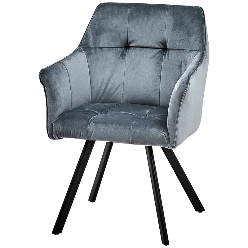 Стул Datie Stool Черный Серо-голубой Стул Datie Stool Черный Серо-голубой в Тюмени | Loft Concept