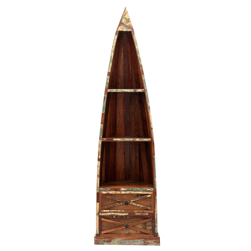 Стеллаж Old Boat Brown Коричневый Стеллаж Old Boat Brown Коричневый в Тюмени | Loft Concept