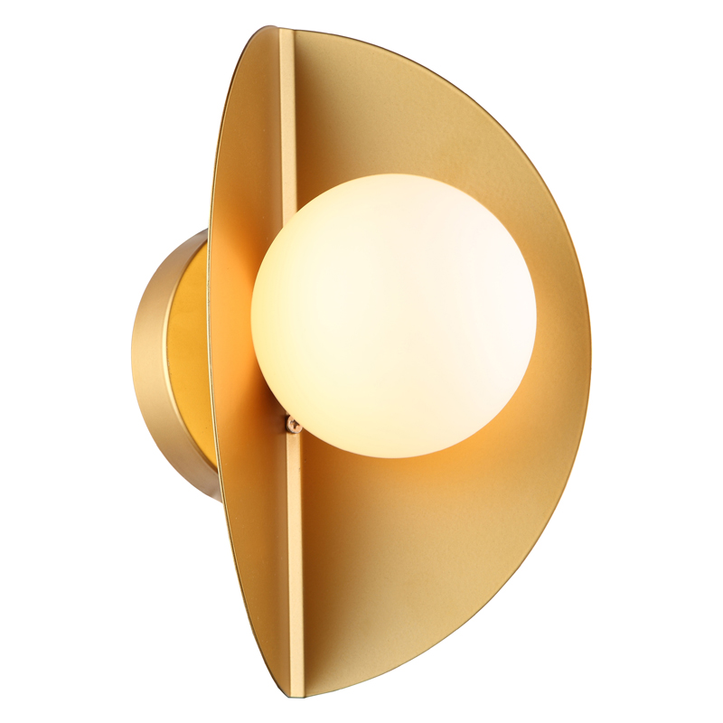Бра Pascal Sconce Белый Золотой Бра Pascal Sconce Белый Золотой в Тюмени | Loft Concept