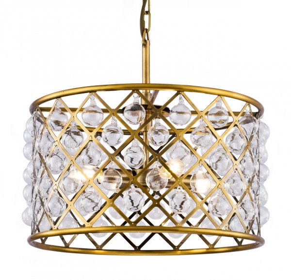 Люстра RH Spencer Hoop Chandelier 45 Brass Латунь Люстра RH Spencer Hoop Chandelier 45 Brass Латунь в Тюмени | Loft Concept