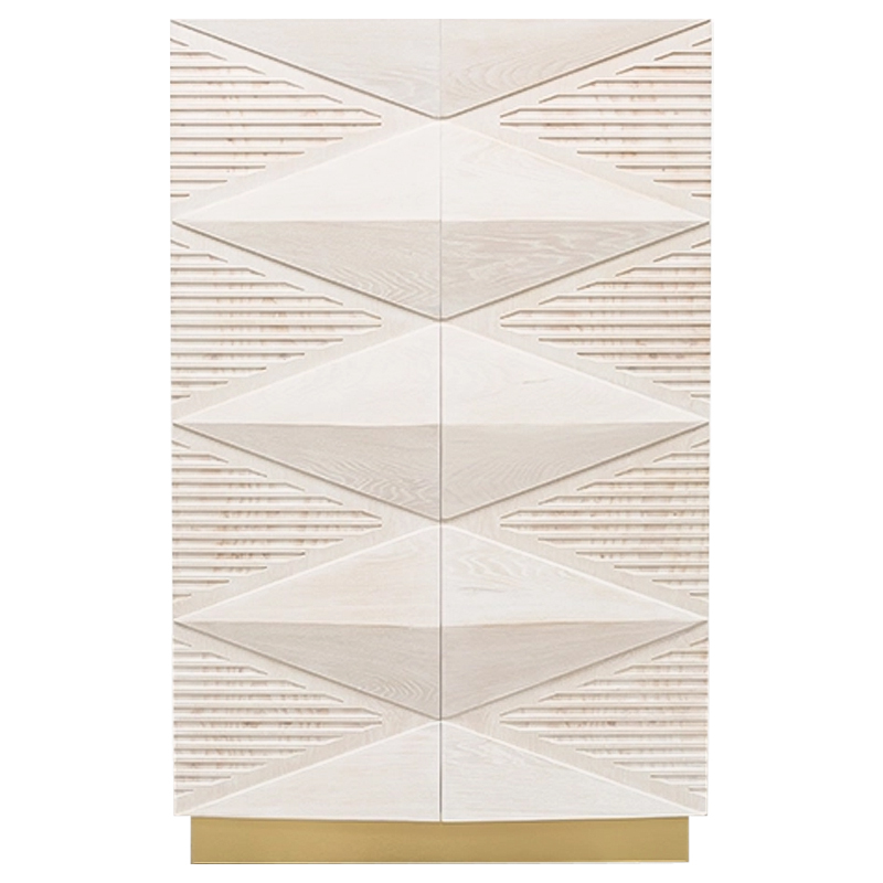 Шкаф INES ARMOIRE Бежевый Латунь в Тюмени | Loft Concept 