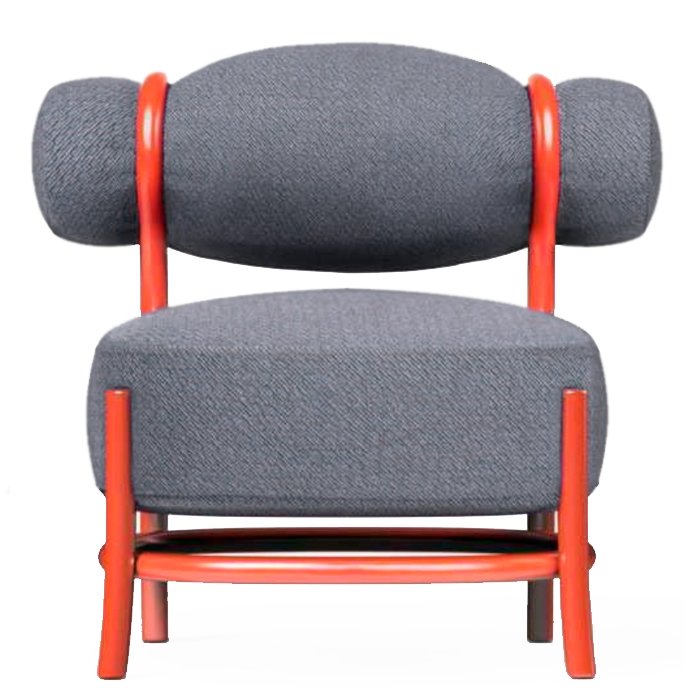 Кресло Chignon Gerbruder Thonet Vienna Серый Кресло Chignon Gerbruder Thonet Vienna Серый в Тюмени | Loft Concept