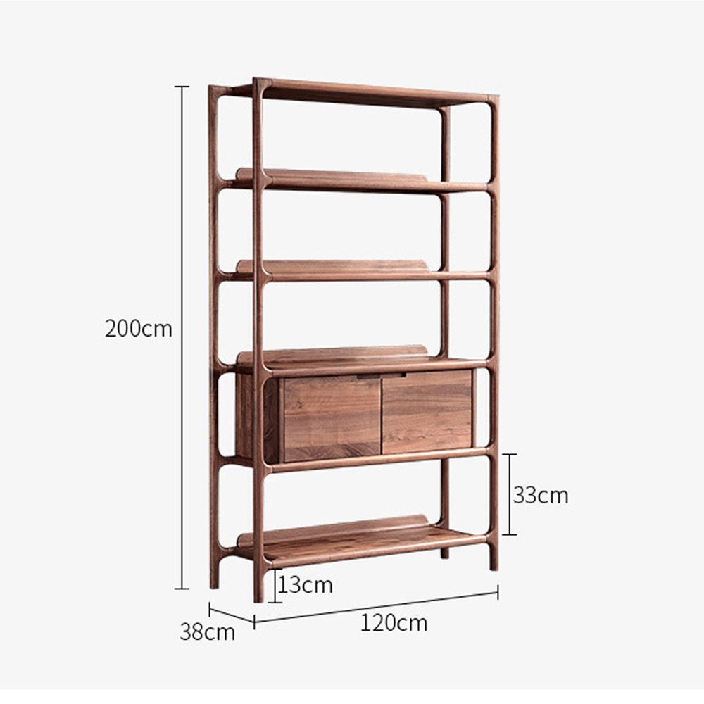 Стеллаж в гостиную для книг Moon Walnut Furniture Стеллаж в гостиную для книг Moon Walnut Furniture в Тюмени