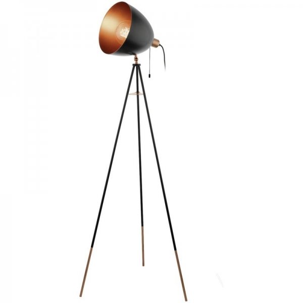 Напольный светильник Scopus Floor Lamp Черный Медь Напольный светильник Scopus Floor Lamp Черный Медь в Тюмени | Loft Concept