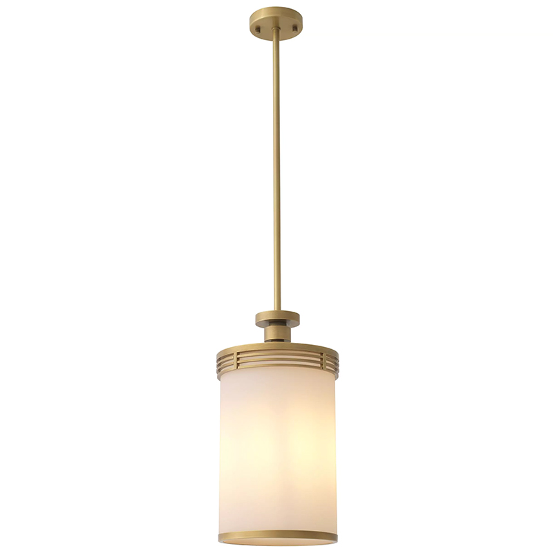 Подвесной светильник Eichholtz Pendant Fayence Латунь Белый Подвесной светильник Eichholtz Pendant Fayence Латунь Белый в Тюмени | Loft Concept
