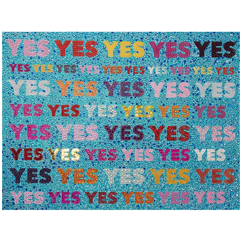 Картина “YES!” Мульти Картина “YES!” Мульти в Тюмени | Loft Concept
