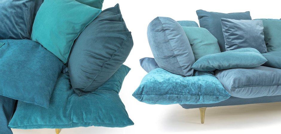 Диван Seletti Sofa Comfy Turquoise Диван Seletti Sofa Comfy Turquoise - Loft-Concept в Тюмени