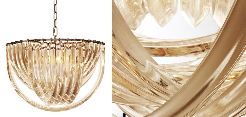 Люстра Chandelier Murano Champagne 50 Люстра Chandelier Murano Champagne 50 - Loft-Concept в Тюмени
