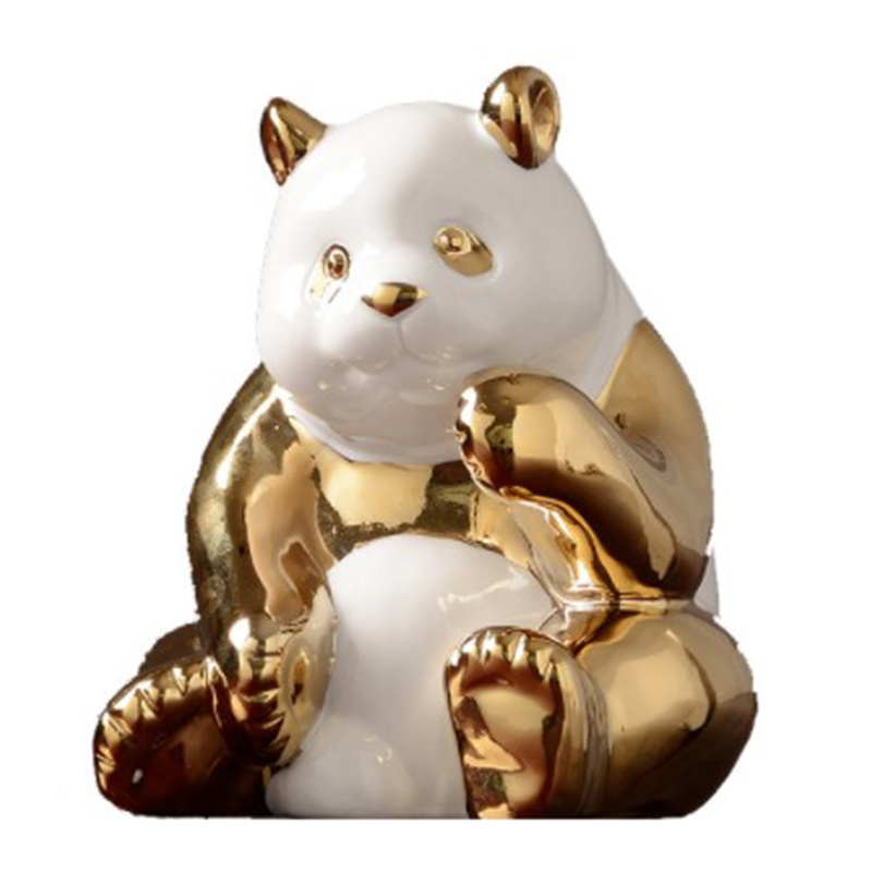 Декор Panda I Золотой Белый Декор Panda I Золотой Белый в Тюмени | Loft Concept