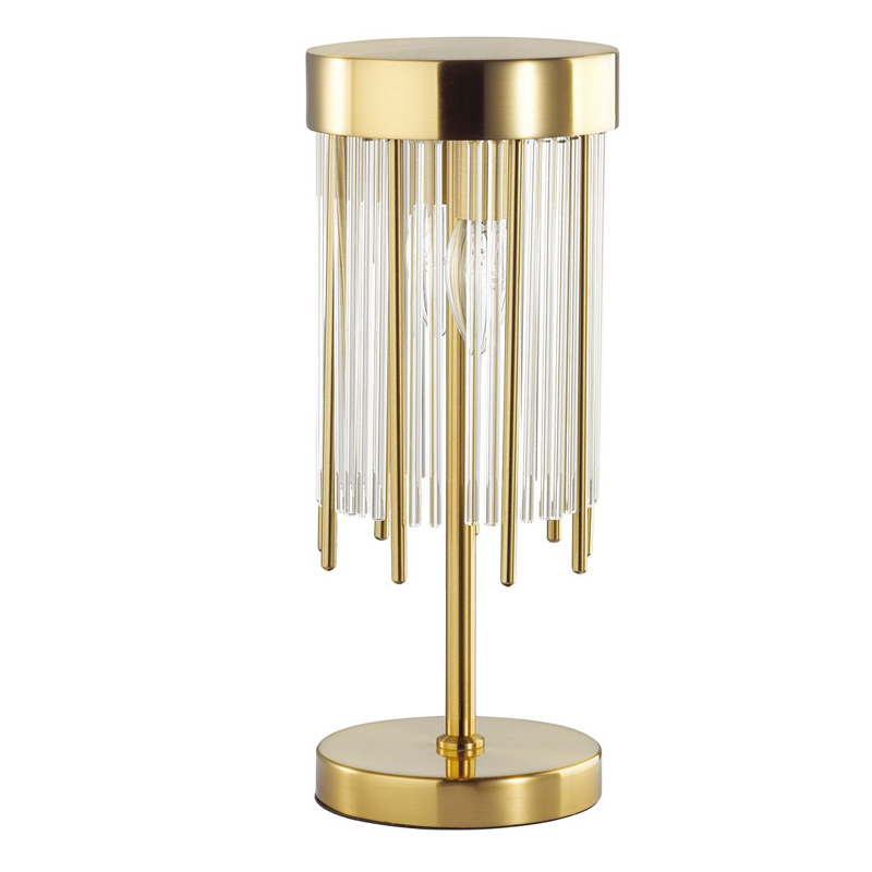 Настольная лампа Niemira Table lamp Прозрачный (Transparent) Золотой Настольная лампа Niemira Table lamp Прозрачный (Transparent) Золотой в Тюмени | Loft Concept