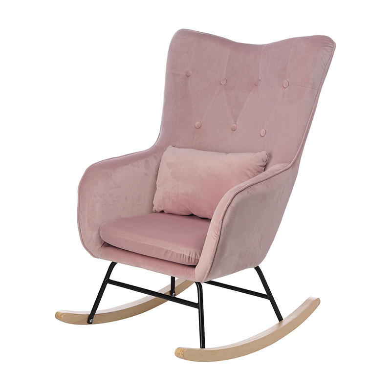 Кресло-качалка Lassily Pink Розовый Кресло-качалка Lassily Pink Розовый в Тюмени | Loft Concept