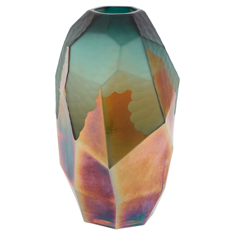Ваза Polygonal Vase multi-colored Мульти Ваза Polygonal Vase multi-colored Мульти в Тюмени | Loft Concept
