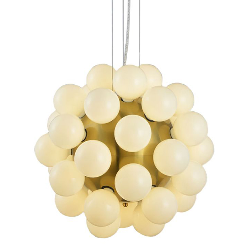 Люстра Korneli Chandelier white Золотой Белое матовое стекло Люстра Korneli Chandelier white Золотой Белое матовое стекло в Тюмени | Loft Concept