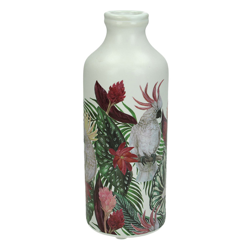 Ваза Exotic Garden Vase 18 Белый Мульти Ваза Exotic Garden Vase 18 Белый Мульти в Тюмени | Loft Concept
