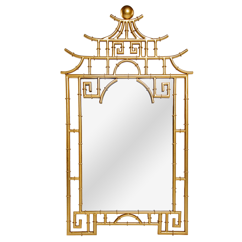 Зеркало Pagoda Mirror Gold 128 Золотой Зеркало Pagoda Mirror Gold 128 Золотой в Тюмени | Loft Concept