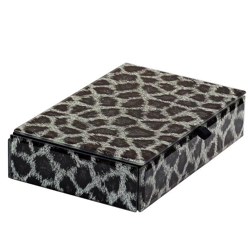 Шкатулка Snow Leopard Серый Шкатулка Snow Leopard Серый в Тюмени | Loft Concept