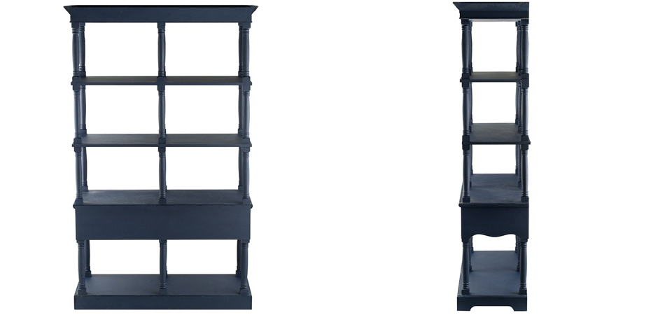Винтажный Стеллаж Margery Blue Винтажный Стеллаж Margery Blue - Loft-Concept в Тюмени