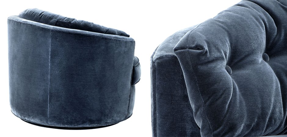 Кресло Eichholtz Chair Recla Blue Кресло Eichholtz Chair Recla Blue - Loft-Concept в Тюмени