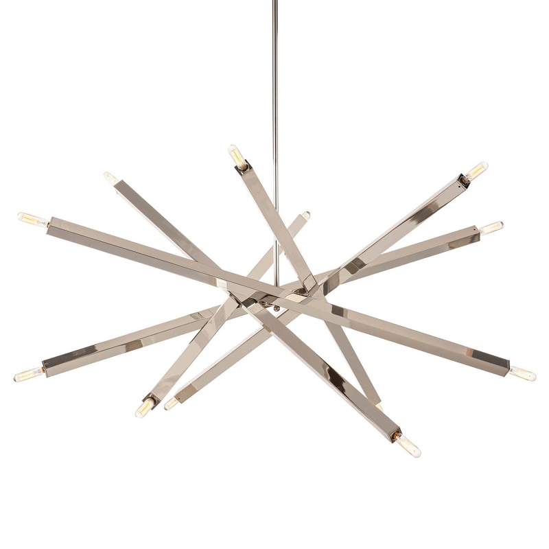 Люстра Blathmac Silver Chandelier Серебряный Люстра Blathmac Silver Chandelier Серебряный в Тюмени | Loft Concept