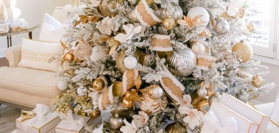 Дизайнерская Елка Премиум с Золотым Декором Christmas Tree Golden Tale Дизайнерская Елка Премиум с Золотым Декором Christmas Tree Golden Tale - Loft-Concept в Тюмени