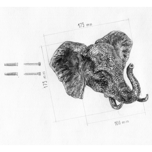 Крючок Bronze Elephant Крючок Bronze Elephant в Тюмени