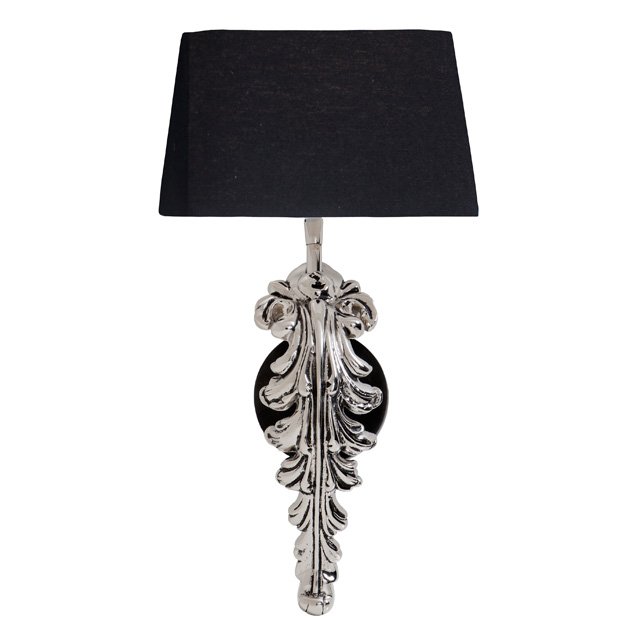 Бра Eichholtz Wall Lamp Beau Site Nickel+Black Никель Черный Бра Eichholtz Wall Lamp Beau Site Nickel+Black Никель Черный в Тюмени | Loft Concept