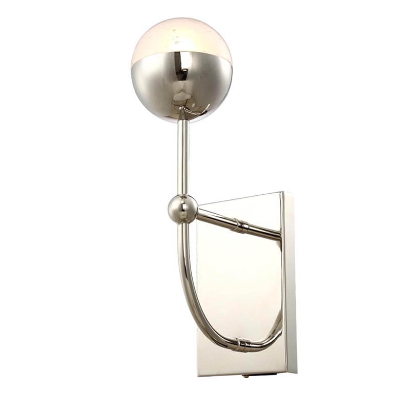 Бра Heidy Nickel Wall Lamp Никель Бра Heidy Nickel Wall Lamp Никель в Тюмени | Loft Concept