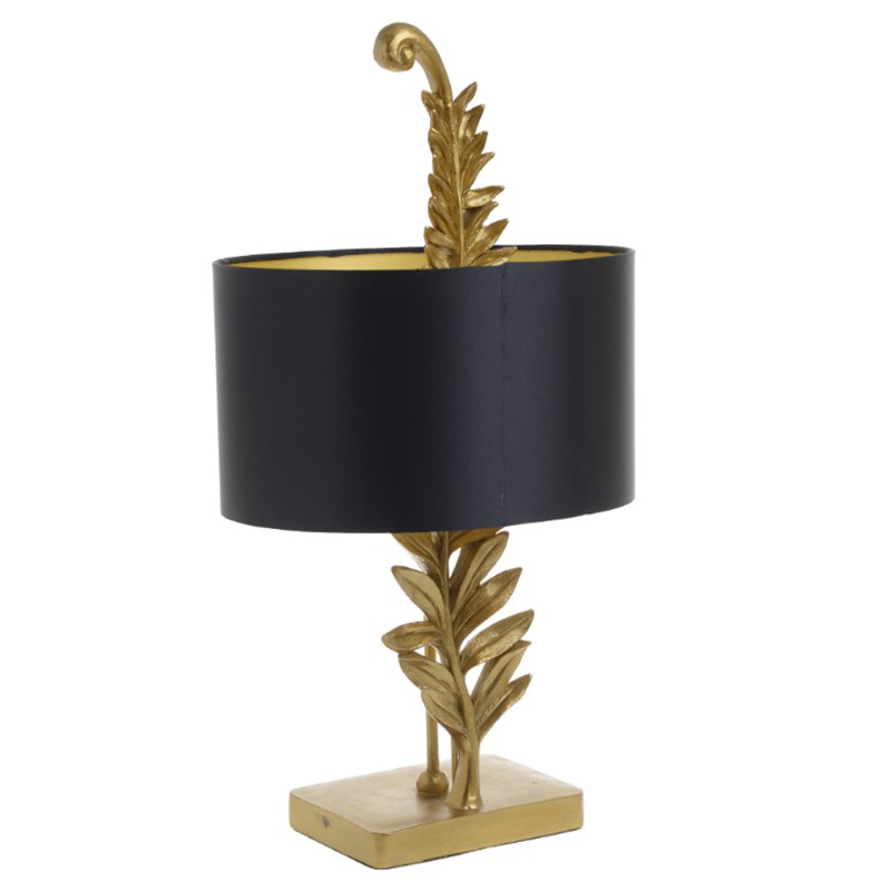 Настольная лампа Tropical Gold Leaf Черный Золотой Настольная лампа Tropical Gold Leaf Черный Золотой в Тюмени | Loft Concept