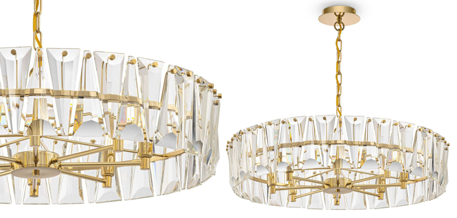 Люстра Ruby Crystal Chandelier Gold 75 Люстра Ruby Crystal Chandelier Gold 75 - Loft-Concept в Тюмени