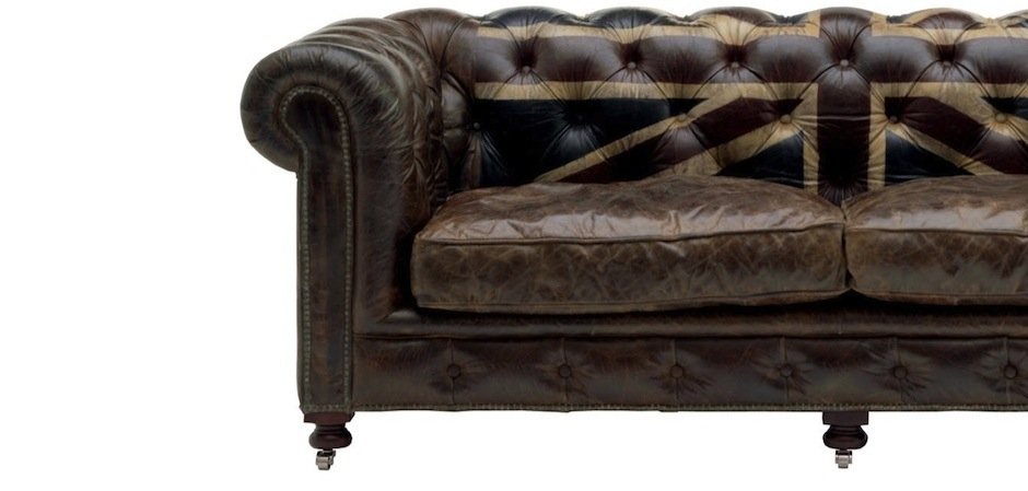 Диван Chesterfield Rebel Sofa Union Jack Andrew Martin Диван Chesterfield Rebel Sofa Union Jack Andrew Martin - Loft-Concept в Тюмени