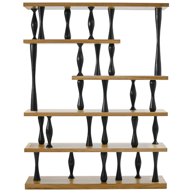 Стеллаж Rayner Rack Древесина Черный Стеллаж Rayner Rack Древесина Черный в Тюмени | Loft Concept