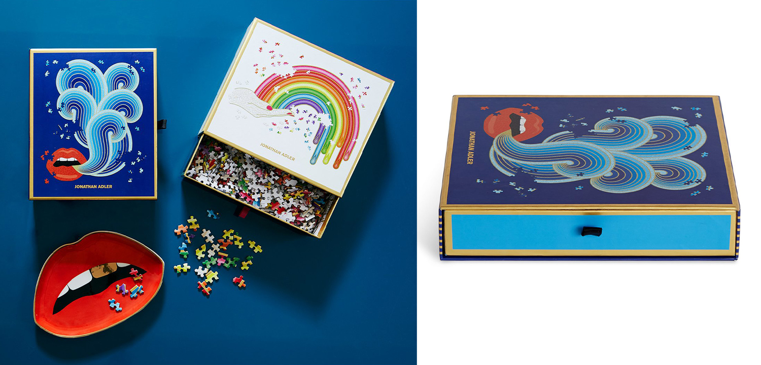 Пазлы LIPS SHAPED PUZZLE Jonathan Adler - фото №1