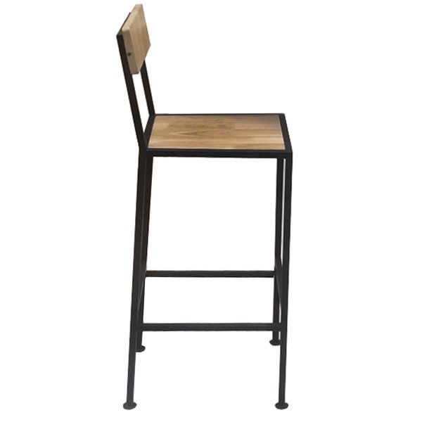 Барный стул Kraft Loft bar stool Коричневый Черный Барный стул Kraft Loft bar stool Коричневый Черный в Тюмени | Loft Concept