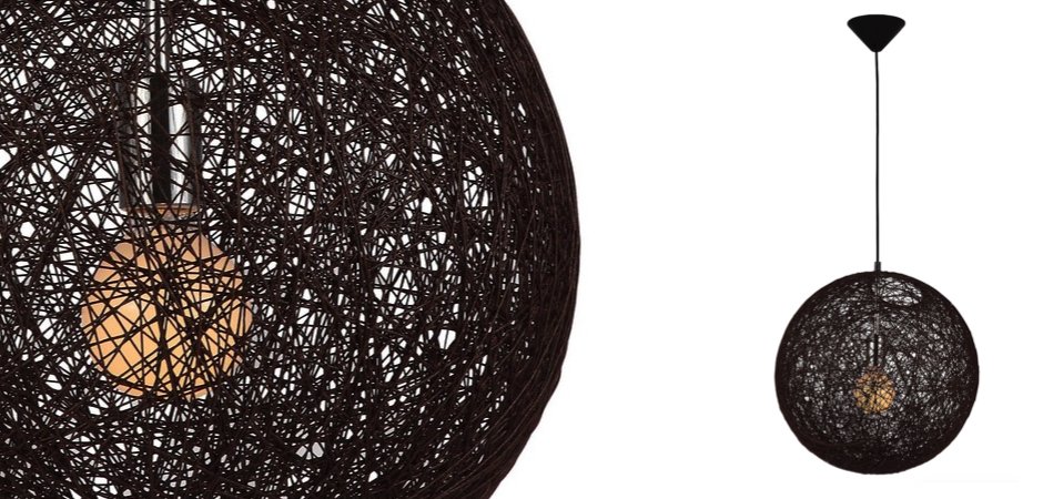 Подвесной светильник The Random Light Black 60 - фото №1