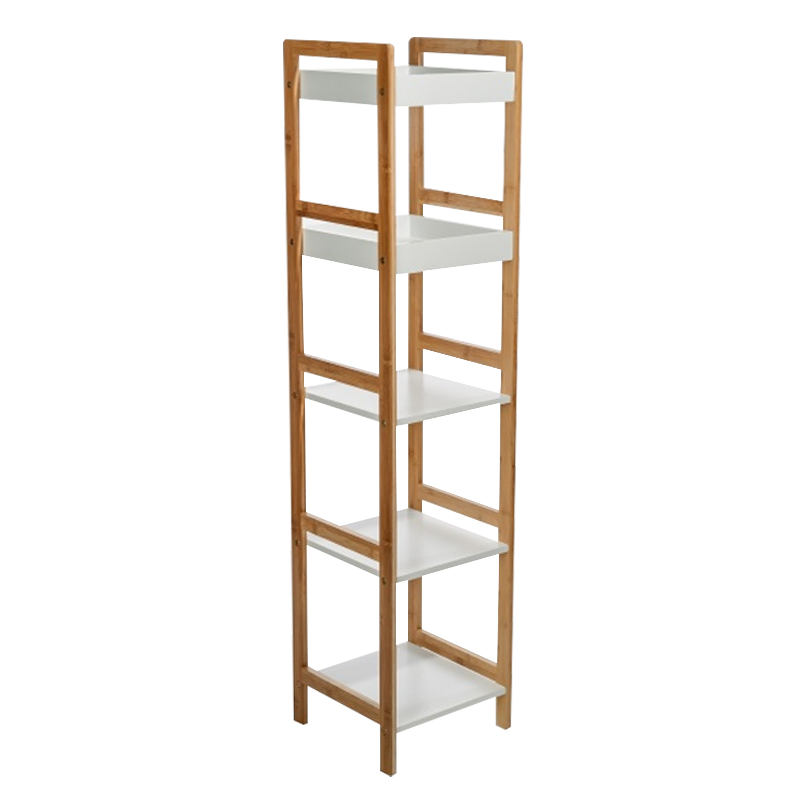 Стеллаж Stockholm White & Beige Slim Белый Бежевый Стеллаж Stockholm White & Beige Slim Белый Бежевый в Тюмени | Loft Concept