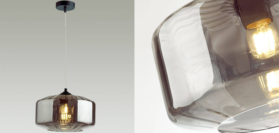 Подвесной светильник Multicolored Glass Smoky Подвесной светильник Multicolored Glass Smoky - Loft-Concept в Тюмени