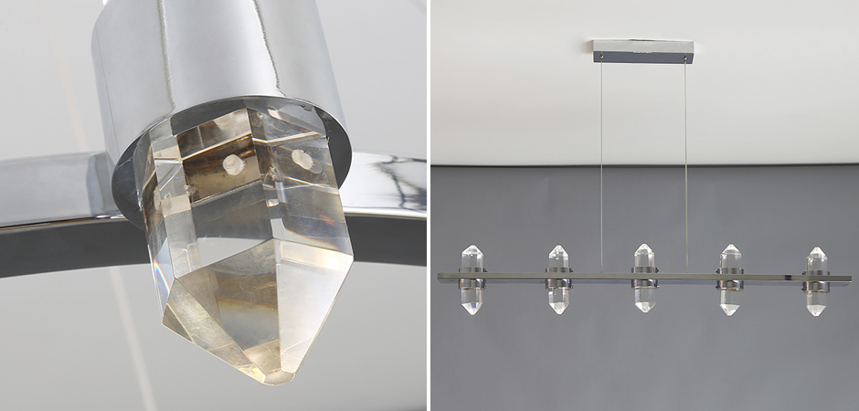Люстра large Crystal Line Chromium Люстра large Crystal Line Chromium - Loft-Concept в Тюмени