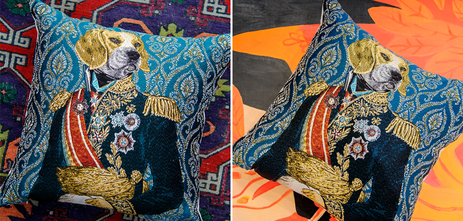 Декоративная подушка Emperor Dog Декоративная подушка Emperor Dog - Loft-Concept в Тюмени