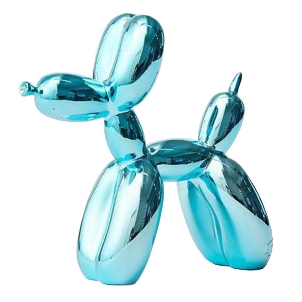 Статуэтка Jeff Koons Balloon Dog Turquoise Бирюзовый Статуэтка Jeff Koons Balloon Dog Turquoise Бирюзовый в Тюмени | Loft Concept